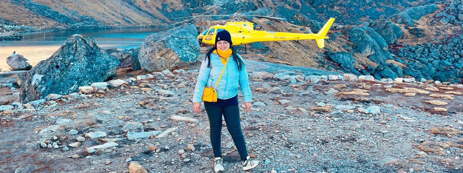Tranquil Rara Lake, framed by mountains