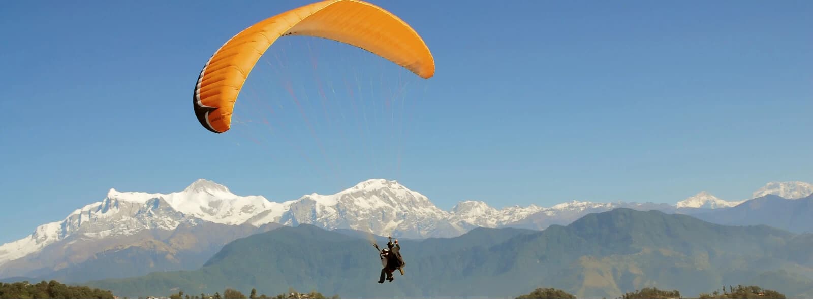 Paragliding in Kathmandu From Chandragiri