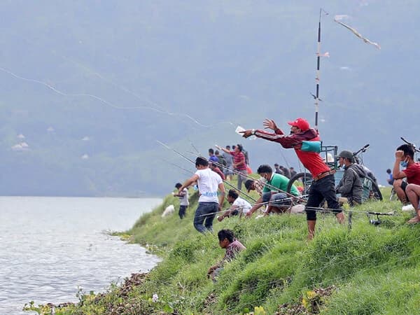 Fewa Lake Fishing