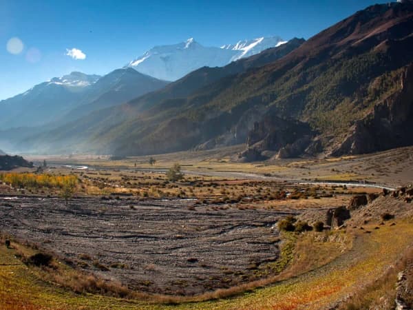 Near Manang Upper Mustang Trek