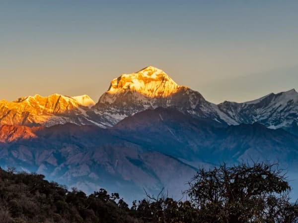 Sunrise Majestic Peak Annapurna Base Camp
